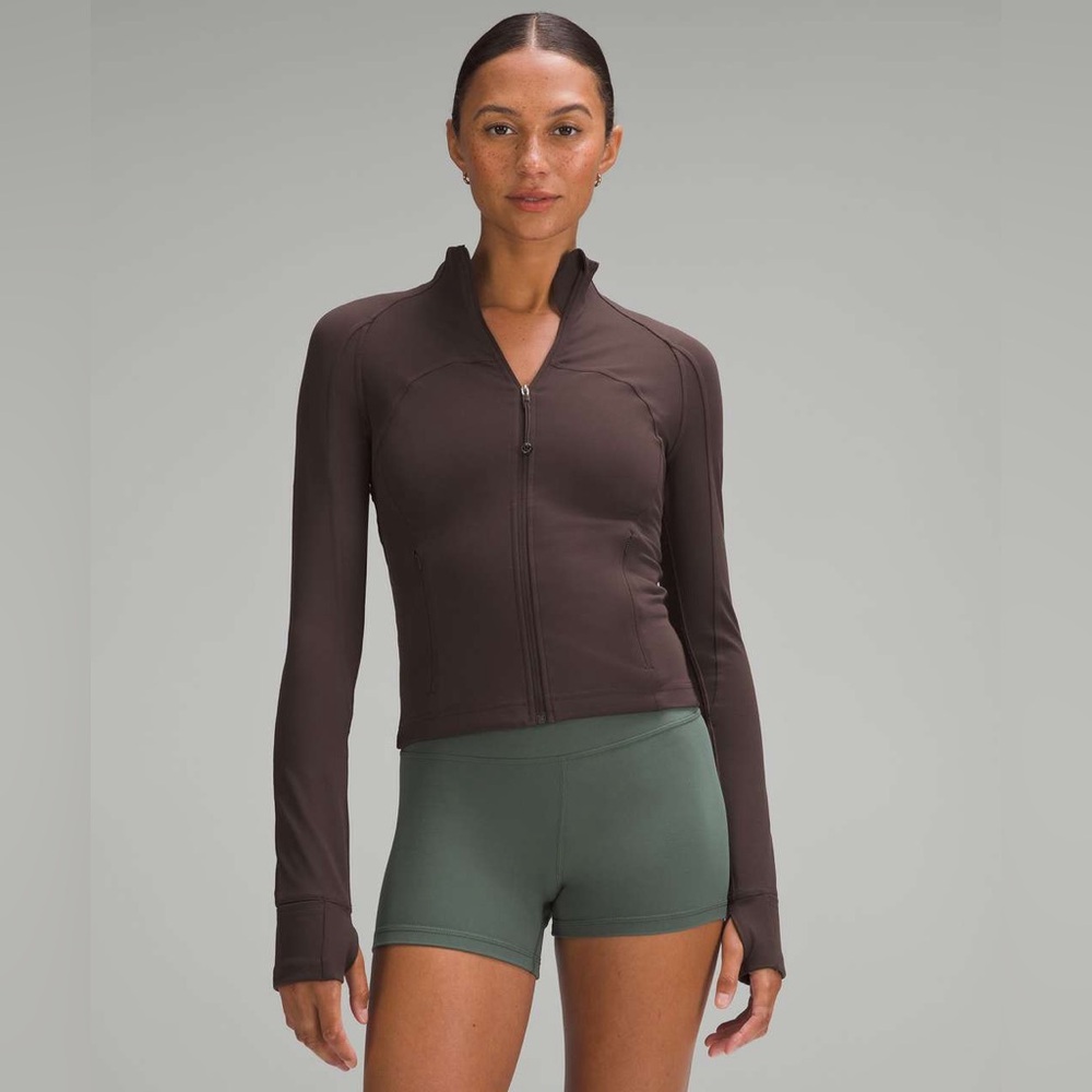 Lululemon Define Cropped Jacket *Nulu Espresso
